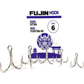 Fujin ST56 Nickel Üçlü Maket Balık İğnesi