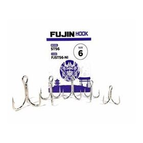 Fujin ST56 Nickel Üçlü Maket Balık İğnesi