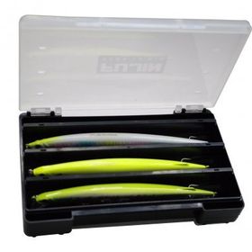 Fujin Tackle Box Large Çift Taraflı 21 cm Maket Balık Kutusu