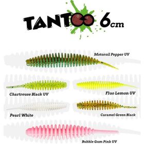 Fujin Tantoo 60 mm Bubble Gum Pink UV Silikon Balık