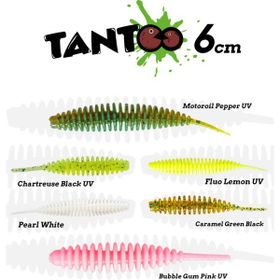 Fujin Tantoo 60 mm Bubble Gum Pink UV Silikon Balık