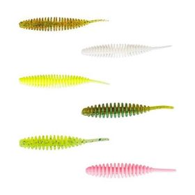 Fujin Tantoo 60 mm Fluo Lemon UV Silikon Balık