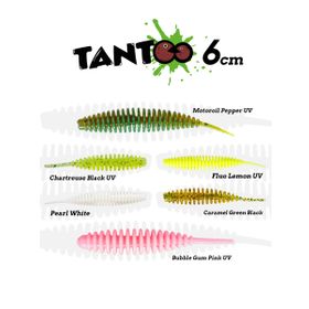 Fujin Tantoo 60 mm Fluo Lemon UV Silikon Balık