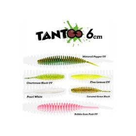 Fujin Tantoo 60 mm Fluo Lemon UV Silikon Balık