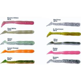 Fujin Trick Bait 09 cm Silikon Balık Mad Grey Yem