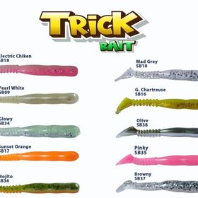 Fujin Trick Bait 09 cm Silikon Balık Sunset Orange Yem