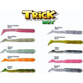 Fujin Trick Bait 09 cm Silikon Balık Sunset Orange Yem
