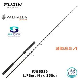 Fujin Valhalla Bigsea FJBS510 1.78 m 250 gr S 2 Parça Jigging Kamış