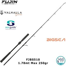 Fujin Valhalla Bigsea FJBS510 1.78 m 250 gr S 2 Parça Jigging Kamış