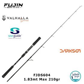 Fujin Valhalla Darksea FJDS604 1.83 m 210 gr S 2 Parça Jigging Kamış