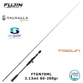 Fujin Valhalla Taigun FTGN70ML 2.13 m 60-200 gr S 2 Parça Tetikli Tai Rubber Kamış