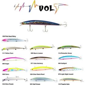 Fujin Volt VL125S 068 I Avcı 14 gr 12.5 cm Slow Sinking Maket Balık