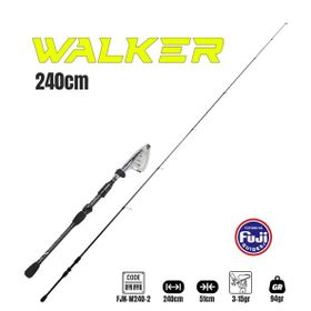 Fujin Walker 240 cm 3-15 gr Teleskopik Spin Olta Kamışı