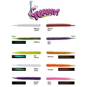 Fujin Yummy Sandworm 7 cm LRF Silikonu Blue Red Yem