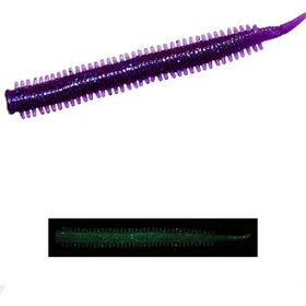 Fujin Yummy Sandworm 7 cm LRF Silikonu Purple Glow Yem