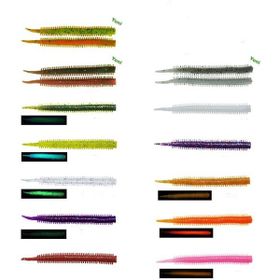 Fujin Yummy Sandworm 7 cm LRF Silikonu UV Fire Tiger Yem