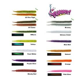 Fujin Yummy Sandworm 7 cm LRF Silikonu - Yellow Yem