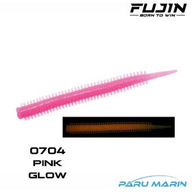 Fujin Yummy Sandworm Pink Glow 7 cm 20 Adet LRF Silikonu