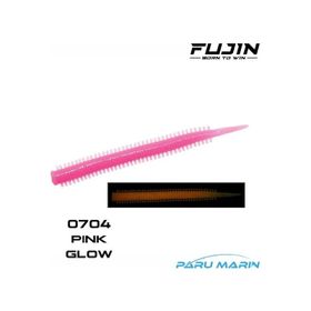 Fujin Yummy Sandworm Pink Glow 7 cm 20 Adet LRF Silikonu