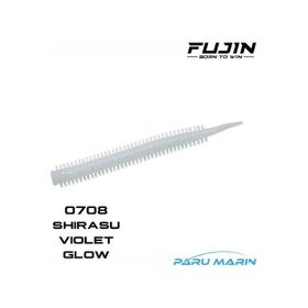 Fujin Yummy Sandworm Shirasu Violet Glow 7 cm Silikon Yem