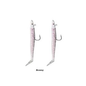 Fujin Zand EEL 11 cm 7 gr - 14 gr Browny Double Body Head Silikon Balık