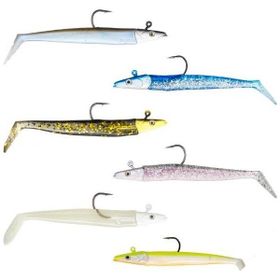 Fujin Zand EEL 11 cm 7 gr - 14 gr Gold Silver Double Body Head Silikon Balık