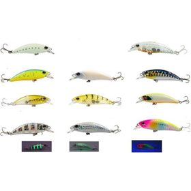 Fujin Ziggy 116 50 mm 3.6 gr Gold Shrimp LRF Maket Balık