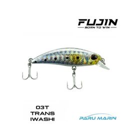 Fujin Ziggy 50 mm 03T Trans Iwashi LRF Maket Balık