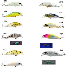 Fujin Ziggy 50 mm 3.6 gr Lrf 187 Sakura Shrimp Maket Balık