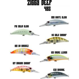 Fujin Ziggy Deep 48S 48 mm 4.5 gr 116 Gold Shrimp Maket Balık