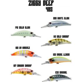 Fujin Ziggy Deep 48S 48 mm 4.5 gr 187 Sakura Shrimp Maket Balık