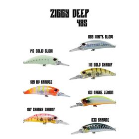 Fujin Ziggy Deep 48S 48 mm 4.5 gr Maket Balık
