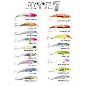 Fujin Ziggy7 70 mm 9.6 gr Sinking Lrf 034 Glow Purple Maket Balık