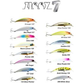 Fujin Ziggy7 70 mm 9.6 gr Sinking Lrf 189 Uv Karides Maket Balık