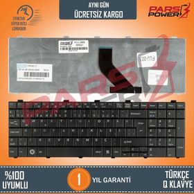 Fujitsu Lifebook AH530 Siyah Klavye