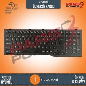 Fujitsu Lifebook AH532-307 Siyah Klavye