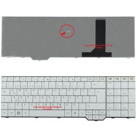 Fujitsu Siemens 90-4H907-U0T 860N71118-S Beyaz Klavye
