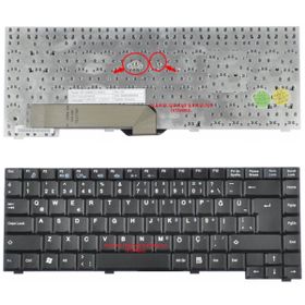 Fujitsu Siemens Amilo A8620 A8850 Siyah Klavye