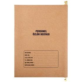 Ful Askılı Kraft 4'lü Personel Özlük Dosyası
