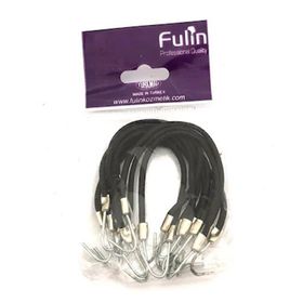 Fulin Siyah 10'lu Kancalı Lastik
