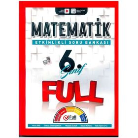 Full Matematik Yayınları 2022 6. Sınıf Matematik Soru Bankası