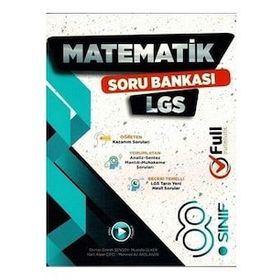 Full Matematik Yayınları 8. Sınıf LGS Matematik Soru Bankası