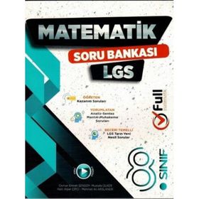 Full Matematik Yayınları 8. Sınıf LGS Matematik Soru Bankası