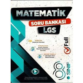 Full Matematik Yayınları 8. Sınıf LGS Matematik Soru Bankası