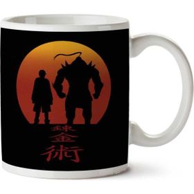 Full Metal Alchemist Red Background Baskılı Kupa