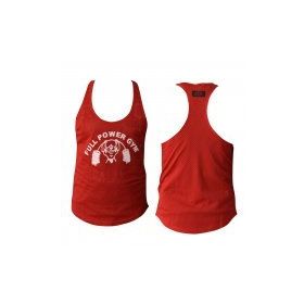 Full Power Gym Kırmızı Fileli Erkek Atlet
