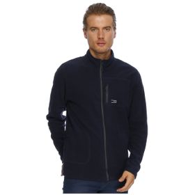 Full Zip Fleece Lacivert Erkek Sweatshirt
