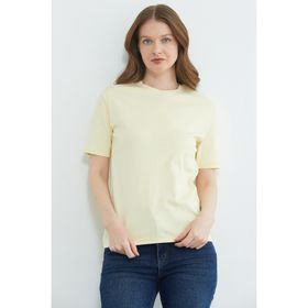 Fulla Moda 81040 Basic Bisiklet Yaka Salaş Kadın T-shirt