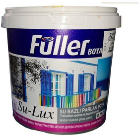 Füller Sulux Siyah 0,75 lt Su Bazlı Yağlı Boya