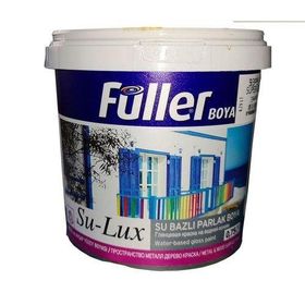 Füller Sulux Siyah 0,75 lt Su Bazlı Yağlı Boya